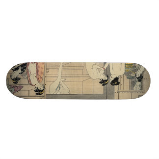 Torii Kiyonaga-badhuisvrouwen Persoonlijk Skateboard