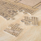 Torii Kiyonaga Twee Vrouwen in een japanse tuin Legpuzzel (Zijkant)