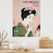 Torii Kotondo Geisha Poster – Traditioneel Japans (Keuken)