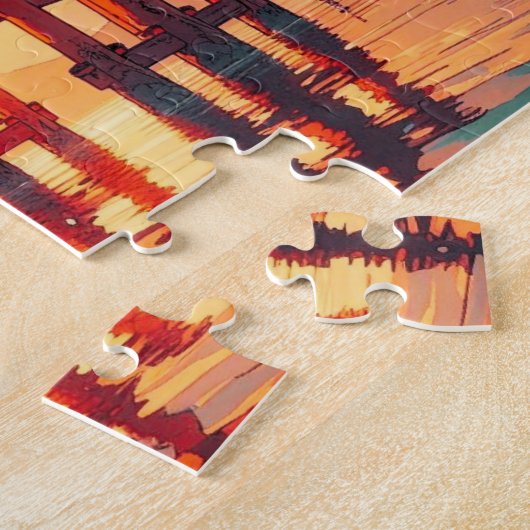 Torii of the Rising Light Legpuzzel (Zijkant)