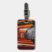 Torii op de Inari Shrine, Kyoto Bagagelabel (Voorkant verticaal)