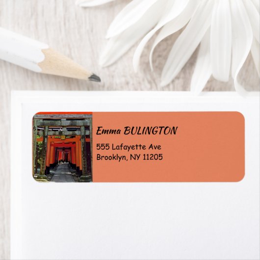 Torii-poorten - Kyoto, Japan, Azië Etiket (Insitu)