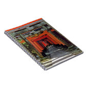 Torii-poorten - Kyoto, Japan, Azië Notitieboek (Rechterzijde)