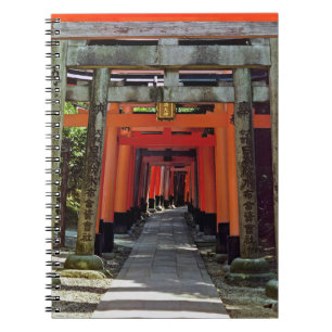 Torii-poorten - Kyoto, Japan, Azië Notitieboek