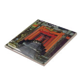 Torii-poorten - Kyoto, Japan, Azië Tegeltje (Zijkant)