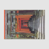 Torii-poorten - Kyoto, Japan, Azië Tissuepapier (Voorkant)