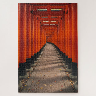 Torii Tunnel of Fushimi Inari – A Photorealistic S Legpuzzel
