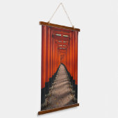 Torii Tunnel of Fushimi Inari  Hangend Wandkleed (Gebogen)