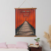 Torii Tunnel of Fushimi Inari  Hangend Wandkleed (Slaapkamer)
