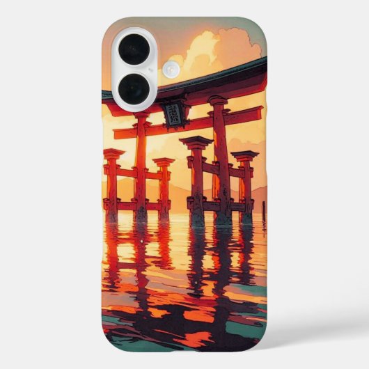 Torii van het opkomende licht Case-Mate iPhone case (Achterkant)