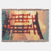 Torii van het Rijzende Licht Deken (Voorkant)