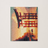 Torii van het Rijzende Licht Legpuzzel (Verticaal)