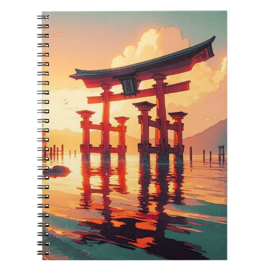 Torii van het Rijzende Licht Notitieboek (Voorkant)