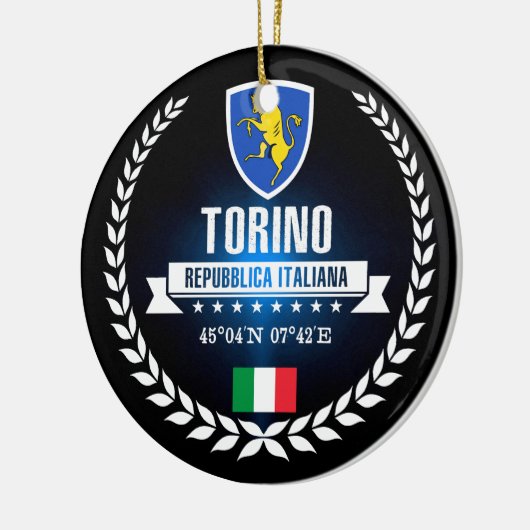 Torino Keramisch Ornament (Links)
