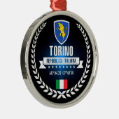 Torino Metalen Ornament (Rechts)