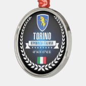 Torino Metalen Ornament (Links)