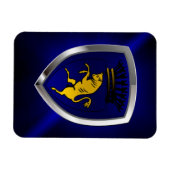 Torino Mettalic Emblem Magneet (Horizontaal)