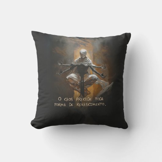 Tormenta (com frase) kussen (Voorkant)