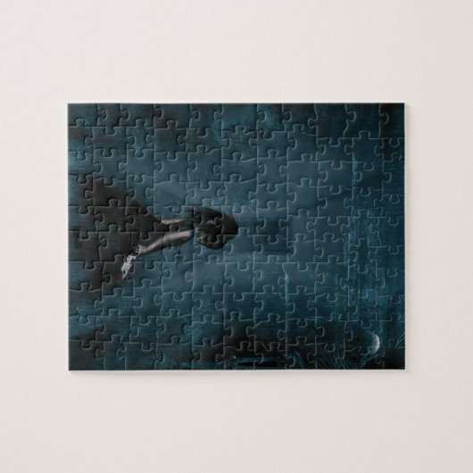 Tormented Gothic Girl Legpuzzel (Horizontaal)