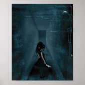 Tormented Gothic Girl Poster (Voorkant)