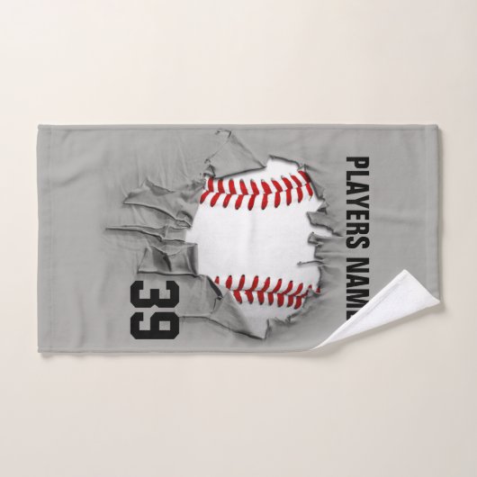 Torn Baseball Bad Handdoek (Handdoek)