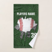 Torn Baseball Bad Handdoek (Handdoek)