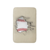 Torn Baseball Badmat (Voorkant Verticaal)