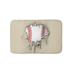 Torn Baseball Badmat