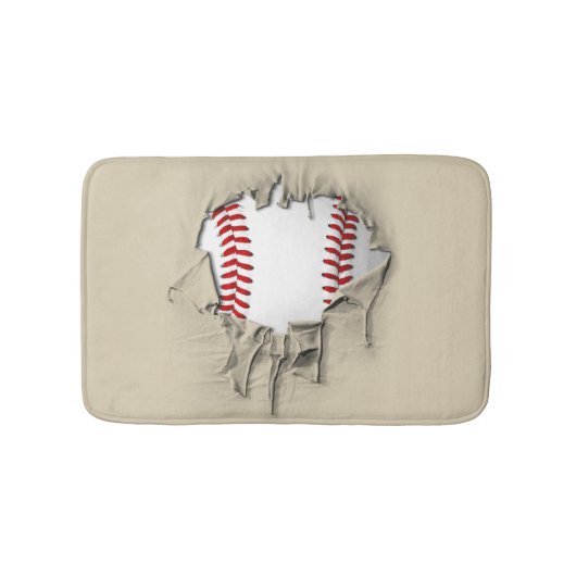 Torn Baseball Badmat (Voorkant)