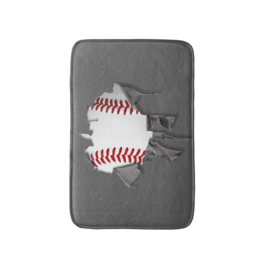 Torn Baseball Badmat (Voorkant Verticaal)