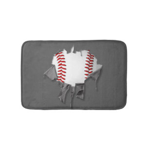 Torn Baseball Badmat