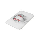 Torn Baseball Badmat (Gekanteld)