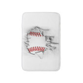 Torn Baseball Badmat (Voorkant Verticaal)