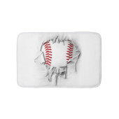 Torn Baseball Badmat (Voorkant)