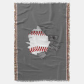 Torn Baseball Deken (Voorkant Verticaal)