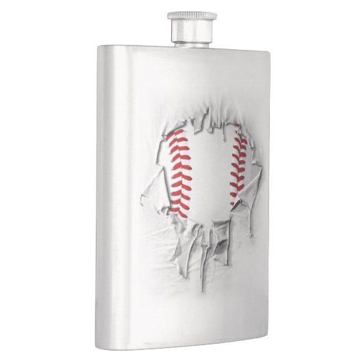 Torn Baseball Flask Flacon (Rechts)