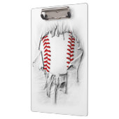 Torn Baseball Klembord (Links)