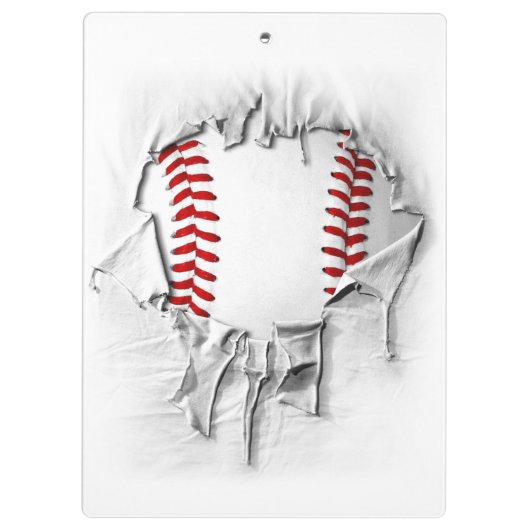 Torn Baseball Klembord (Achterkant)