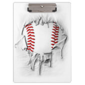 Torn Baseball Klembord (Voorkant)