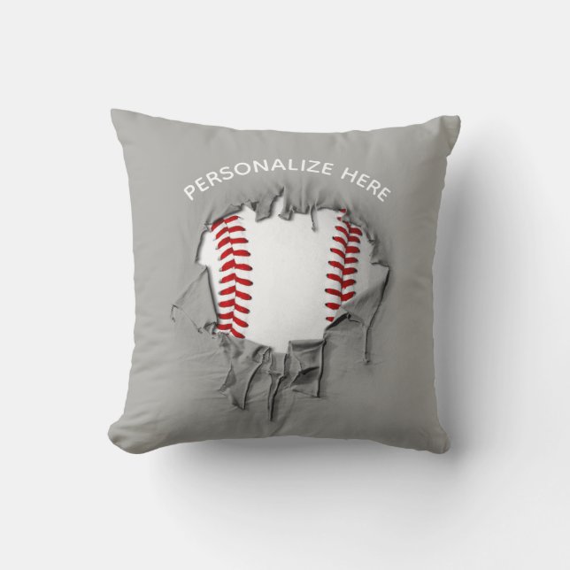 Torn Baseball Sierkussen (Voorkant)