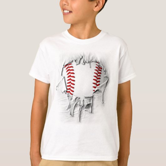 Torn Baseball T-shirt (Voorkant)
