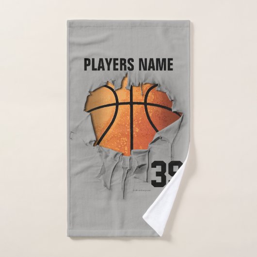 Torn Basketball Bad Handdoek (Handdoek)