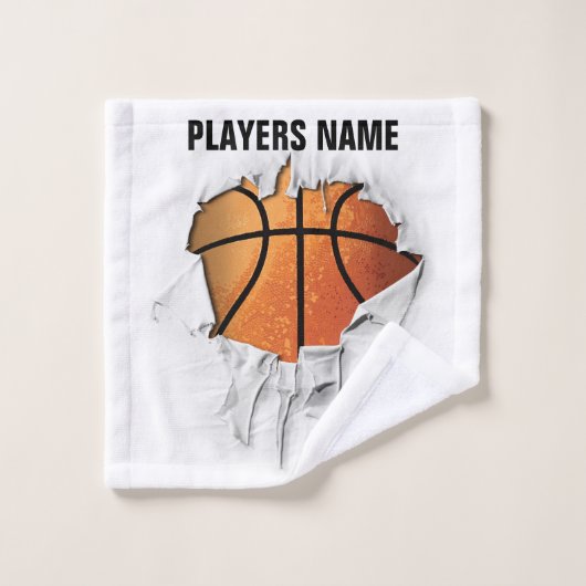 Torn Basketball Bad Handdoek (Wasdoekje)