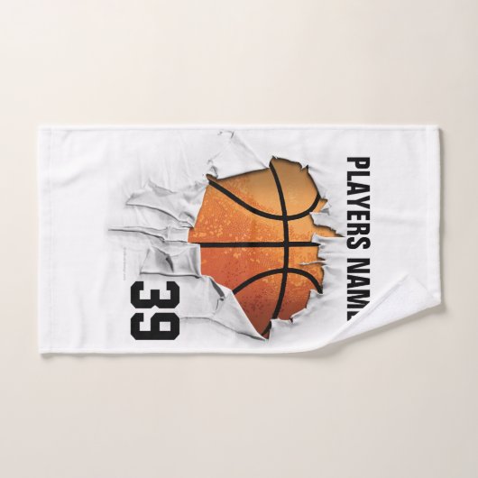 Torn Basketball Bad Handdoek (Handdoek)