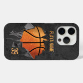 Torn Basketball Case-Mate iPhone Case (Achterkant (horizontaal))