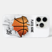 Torn Basketball Case-Mate iPhone Case (Achterkant (horizontaal))