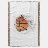 Torn Basketball Deken (Voorkant Verticaal)