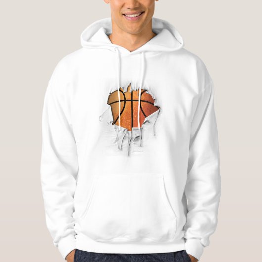 Torn Basketball Hoodie (Voorkant)