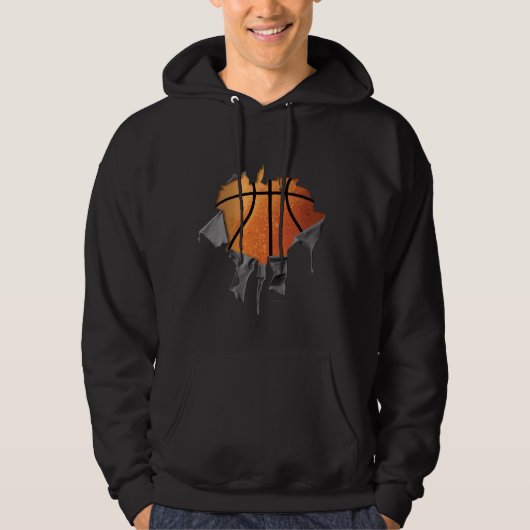 Torn Basketball Hoodie (Voorkant)