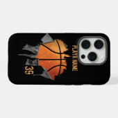 Torn Basketball iPhone Hoesje (Achterkant horizontaal)